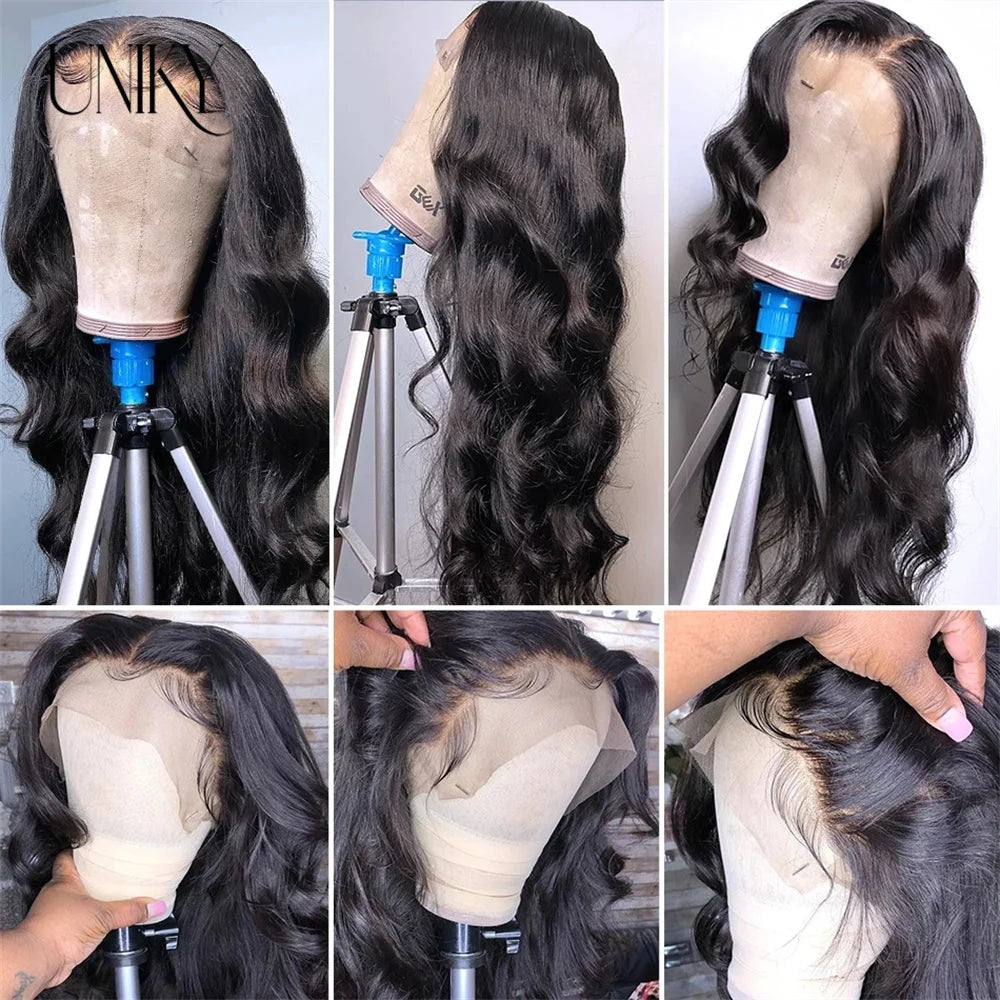 Ombre Lace Front Wig Human Hair Wigs For Women Brazilian Body Wave Lace Front Wig 13X4 Blonde Lace Frontal Wig On Sale Clearance