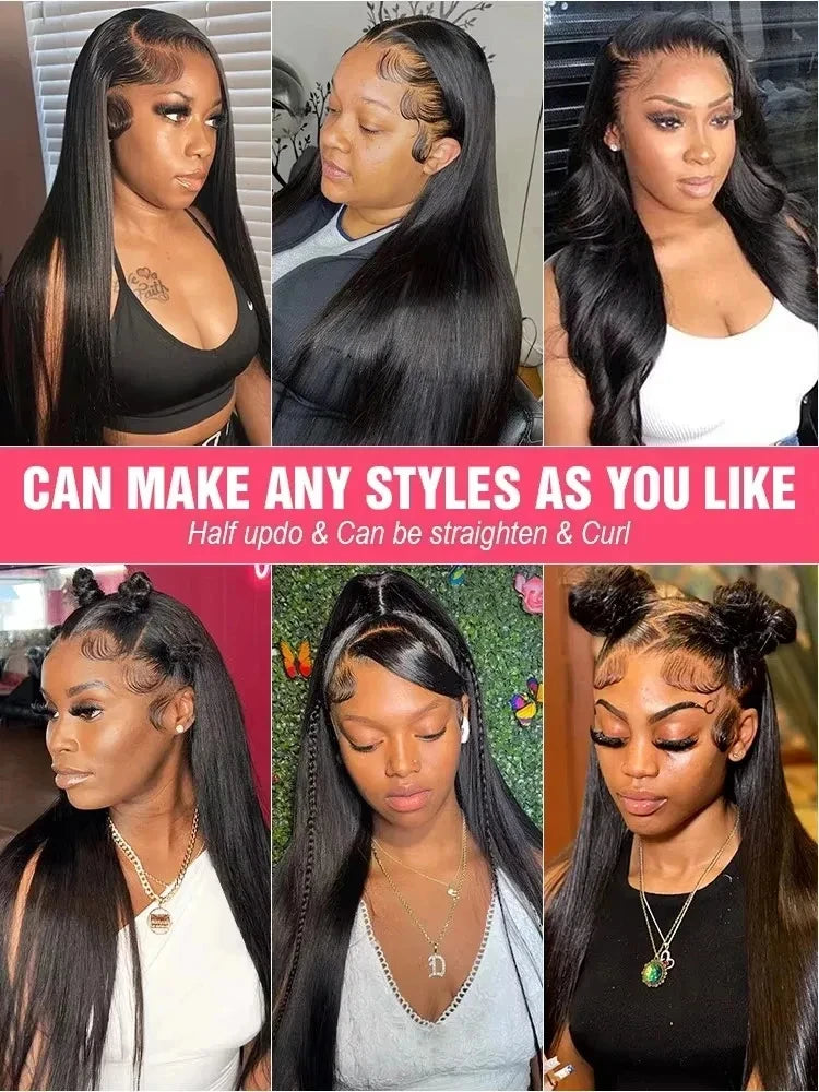 30 40 Inch Bone Straight Bundles Human Hair Bundle Unprocessed Hair 3 4 Bundle 100% Brazilian Human Hair Straight Hair Extension