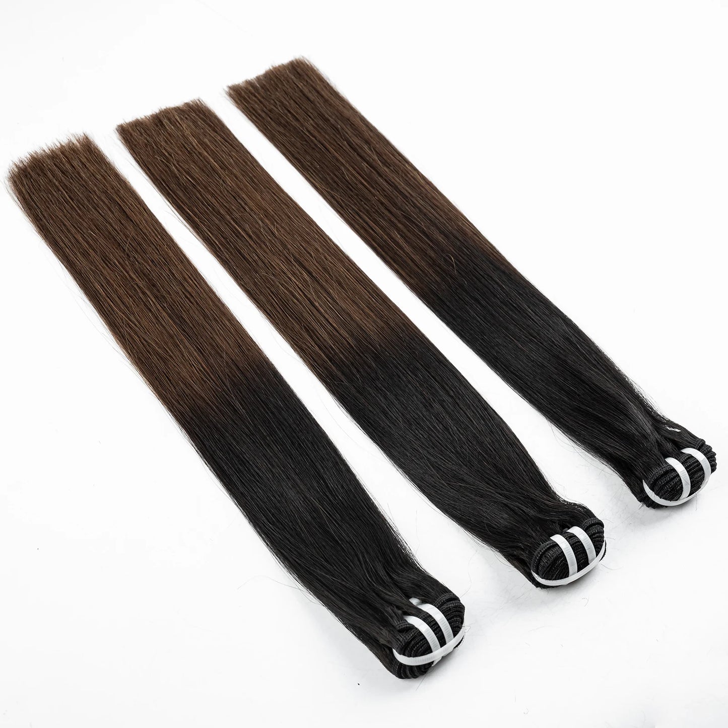 V Beauty Raw Hair Bundles Double Weft Virgin Human Hair Honey Color Bone Straight Unprocessed 16A Grade Double Drawn Extensions