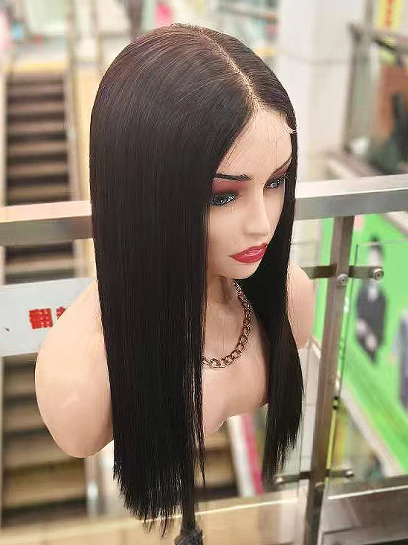 28 30 inches Double Drawn Bone Straight Raw Vietnamese Human Hair Wigs 2x6 Real HD Lace Closure Virgin Hair Wigs for Black Women
