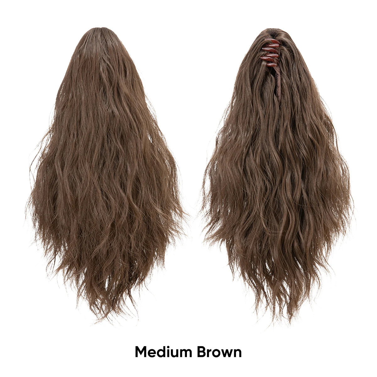 13Inch Premium Synthetic Curly Claw Clip In Ponytail Blonde Brown Short Hairpiece Fake Hair False Pigtail Hair Extensions P064