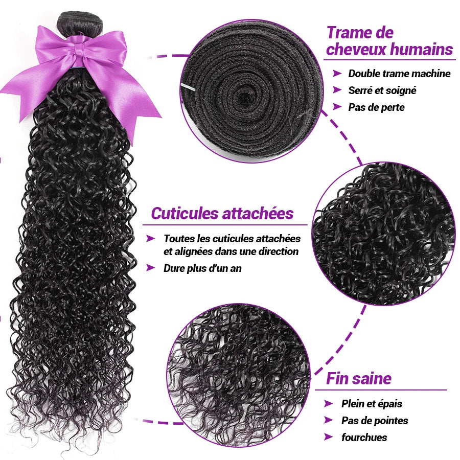 20 22 inch Water Wave Bundles Brazilian Raw Human Hair Bundles Top Quality Thick Hair Bundles Weaving Delivery 3 to 5 Days