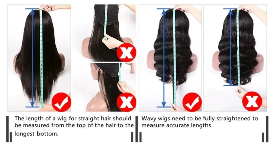 250 Density Straight Hair V part Wig 16-34Inches Upgrade Brazilian Glueless Wigs For Women 100% Human Hair Head Clip In Half Wig