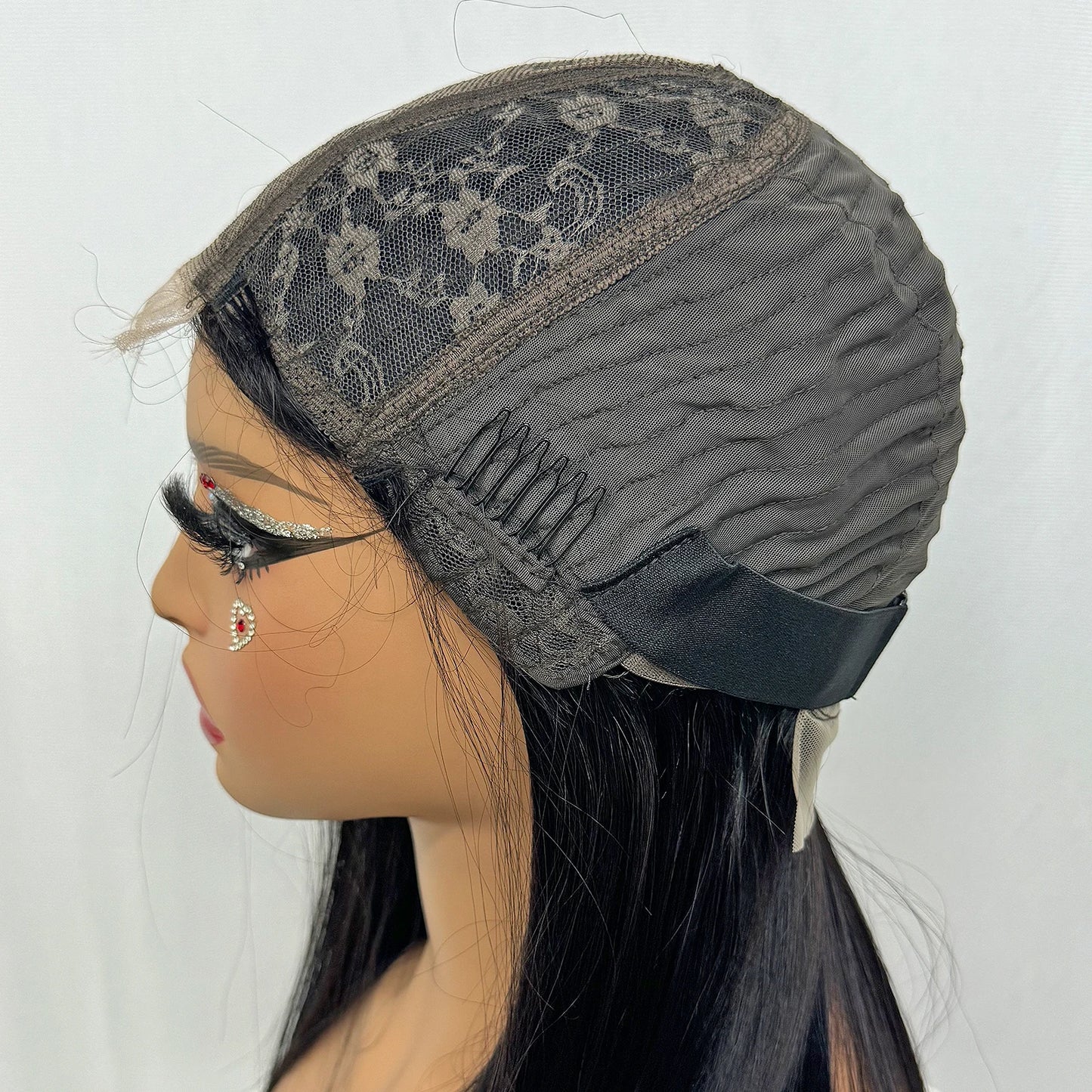 300% Density 16A Double Drawn Raw Vietnamese Human Hair Wig 2x6 HD Lace Closure Wig Bone Straight Human Hair Wig for Black Women