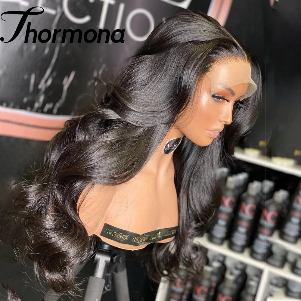 13X6 Honey Blonde Body Wave Lace Front Wig Pre Plucked Natural Hairline Synthetic Light Blonde Lace Front Wigs Glueless
