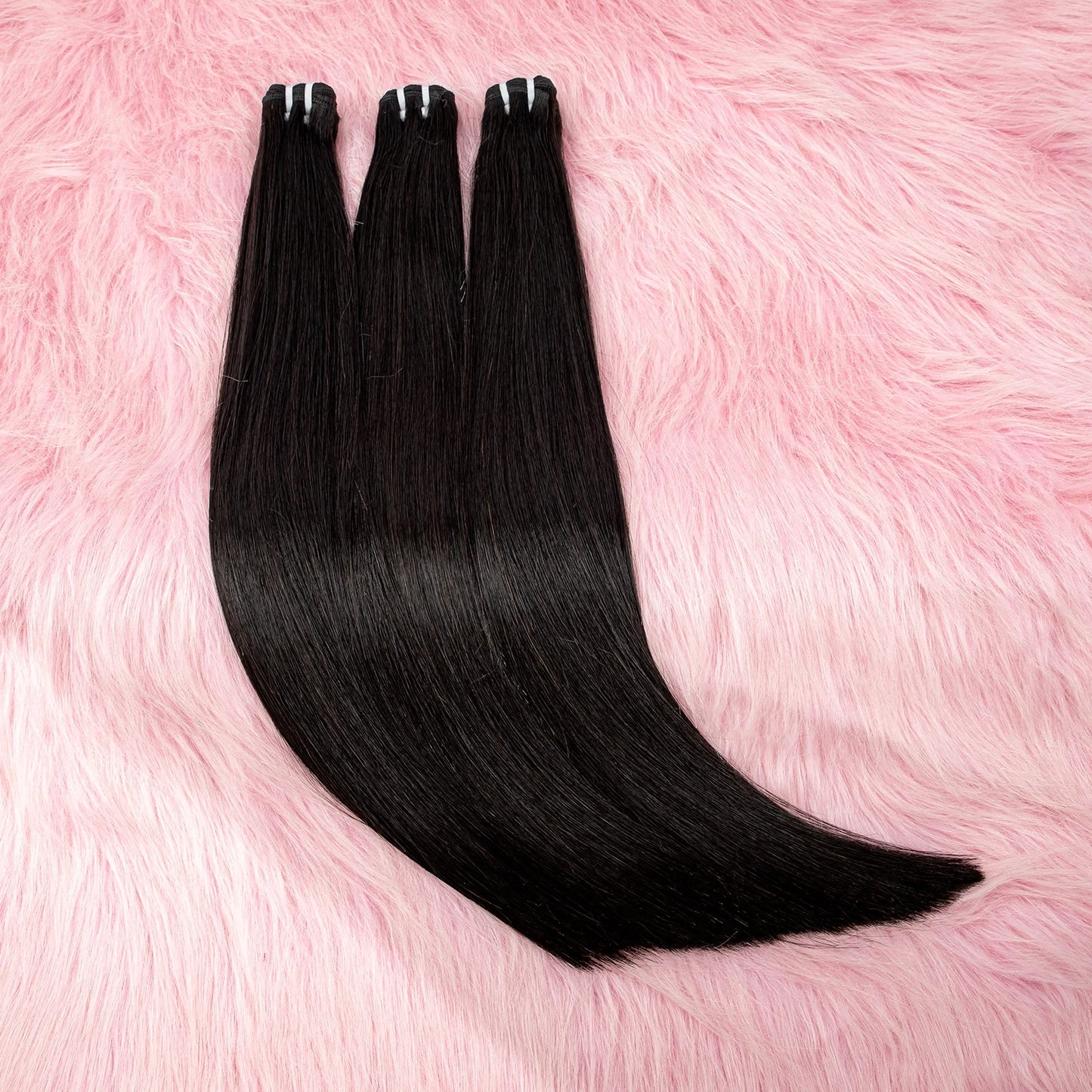 16A Double Drawn Bone Straight Raw Vietnamese Human Hair Bundles 24 26inch 100% Unprocessed Raw Virgin Hair Extensions for Women