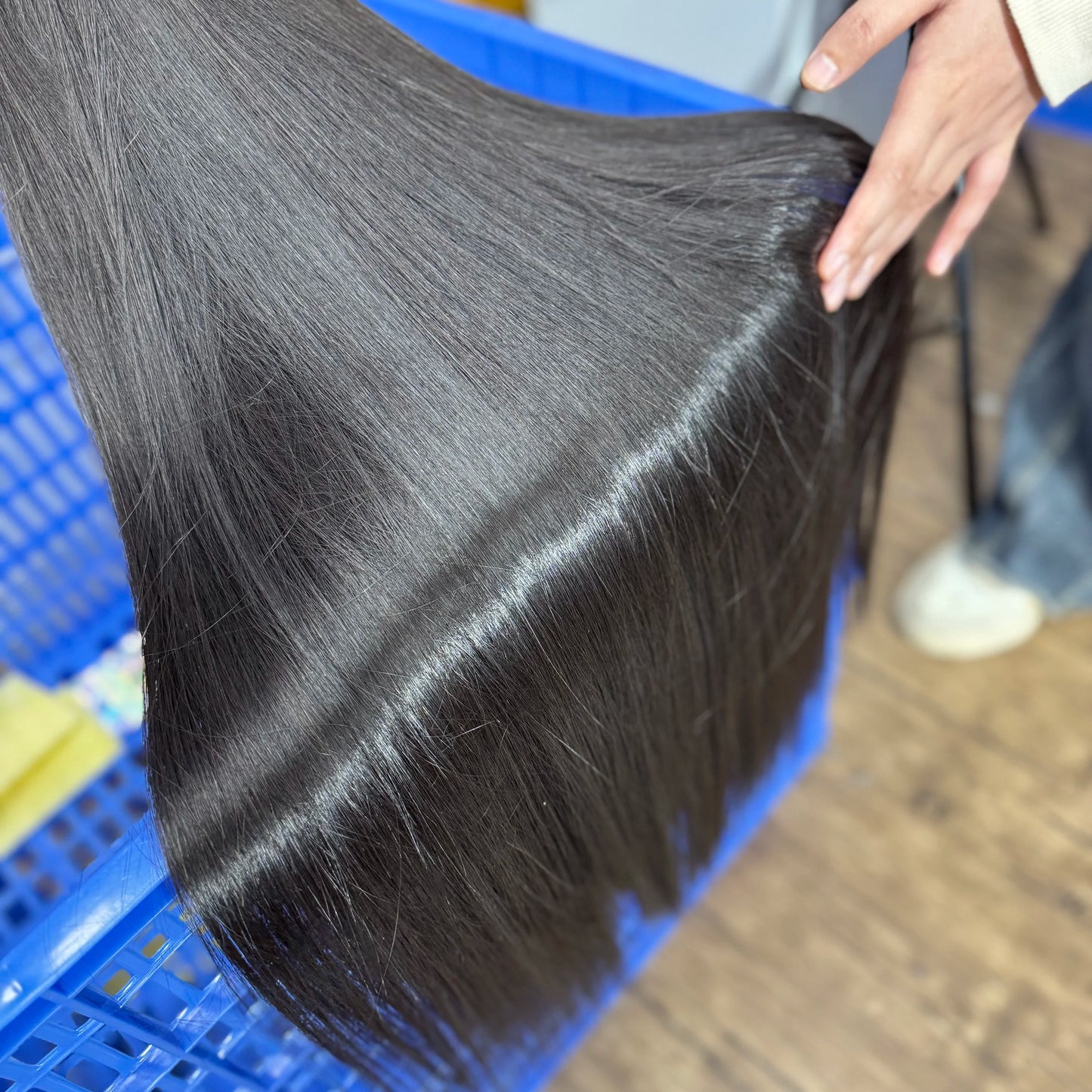 V Beauty 16A Grade Double Drawn Unprocessed Raw Vietnamese Human Hair Bundles 100% Virgin Hair Straight Bundles Extensions