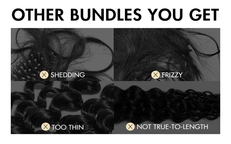 16A Loose Wave Bundles 100% Human Hair Brazilian Remy Hair 2/3/4/5/6 Pcs Unprocessed Double Weft Hair Extensions Weave For Women
