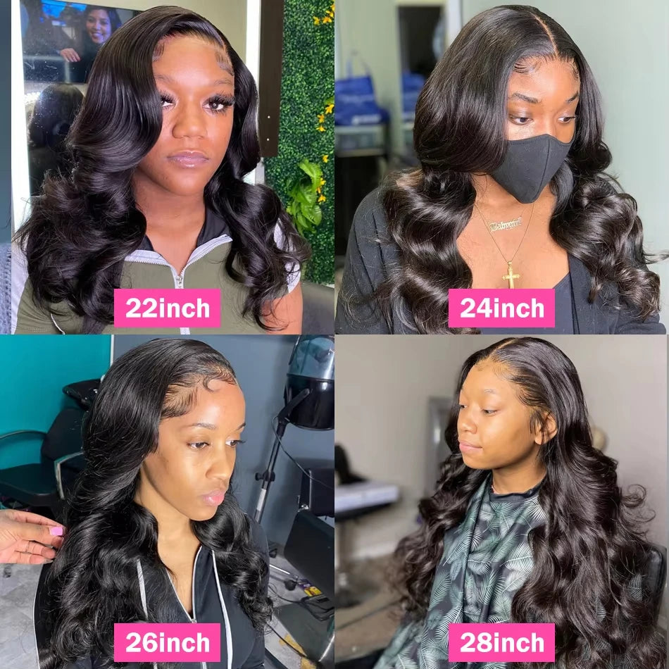 30 40 Inch 13x6 Deep Wave Hd Human Hair Lace Frontal Wig 13x4 Body Wave Human Hair Wigs For Black Women Free Shipping Curly Wigs