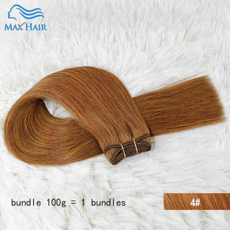 100% Straight Human Hair Bundles Hair Extensions For Women 613 99j Gray Solid Color Raw Bundles Braiding On Sale Clearance Hair