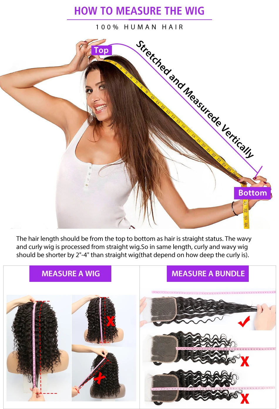 Tissage Cheveux Humain Lot En 12-32 inch Tissage Livraison 3 à 5 Jours Brazilian Weave Natural Color Human Hair Extensions