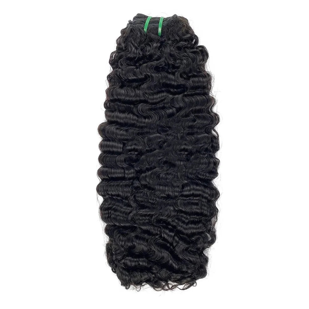 3C4A Burmese Curly Raw Hair Bundles Virgin Human Hairs Burmese Vietnamese Raw Human Hair Extensions Wholesale For Full Head 18A