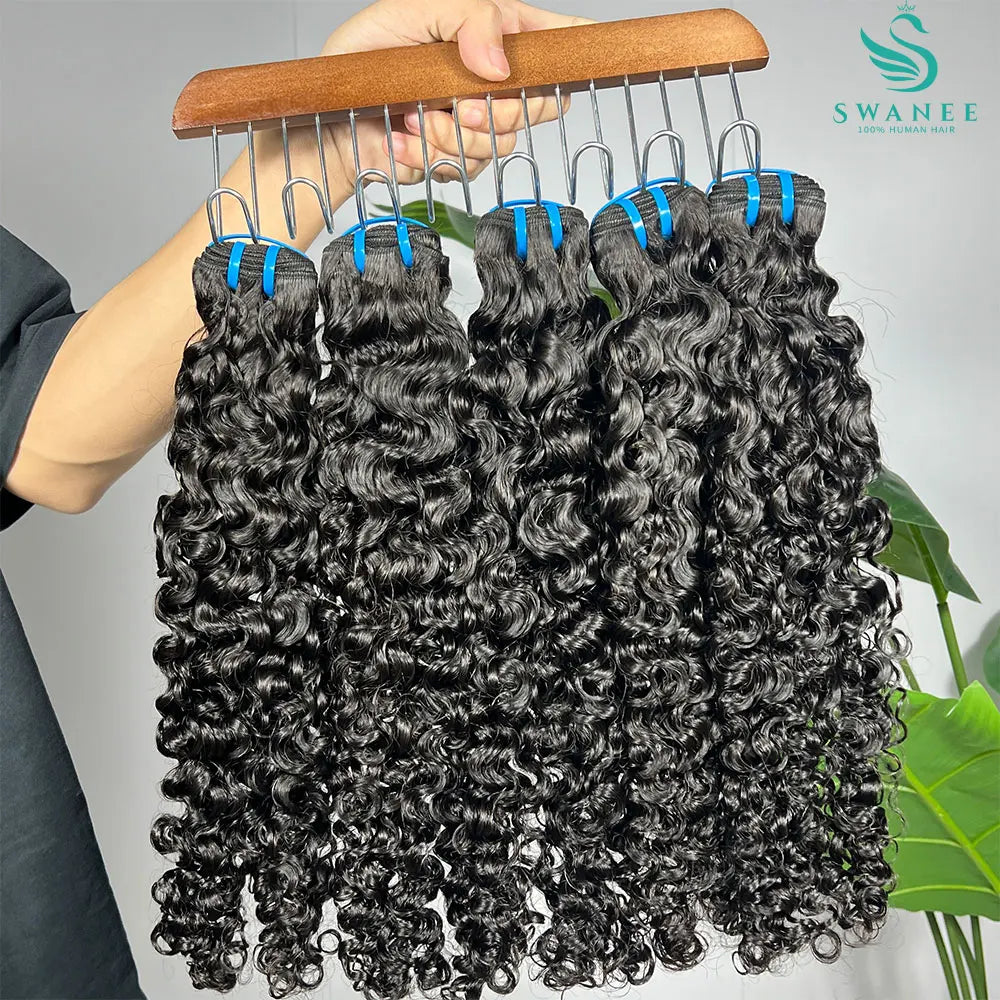 15A Burmese Curly 100% Human Hair Bundles Bouncy Curly Unprocessed Raw Virgin Hair Weave Extensions For Black Women