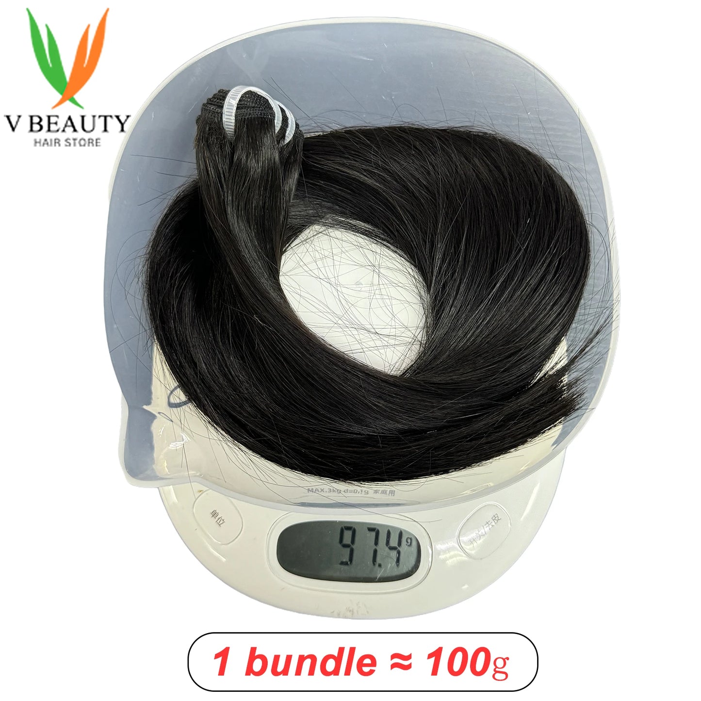 V Beauty 16A Grade Double Drawn Unprocessed Raw Vietnamese Human Hair Bundles 100% Virgin Hair Straight Bundles Extensions