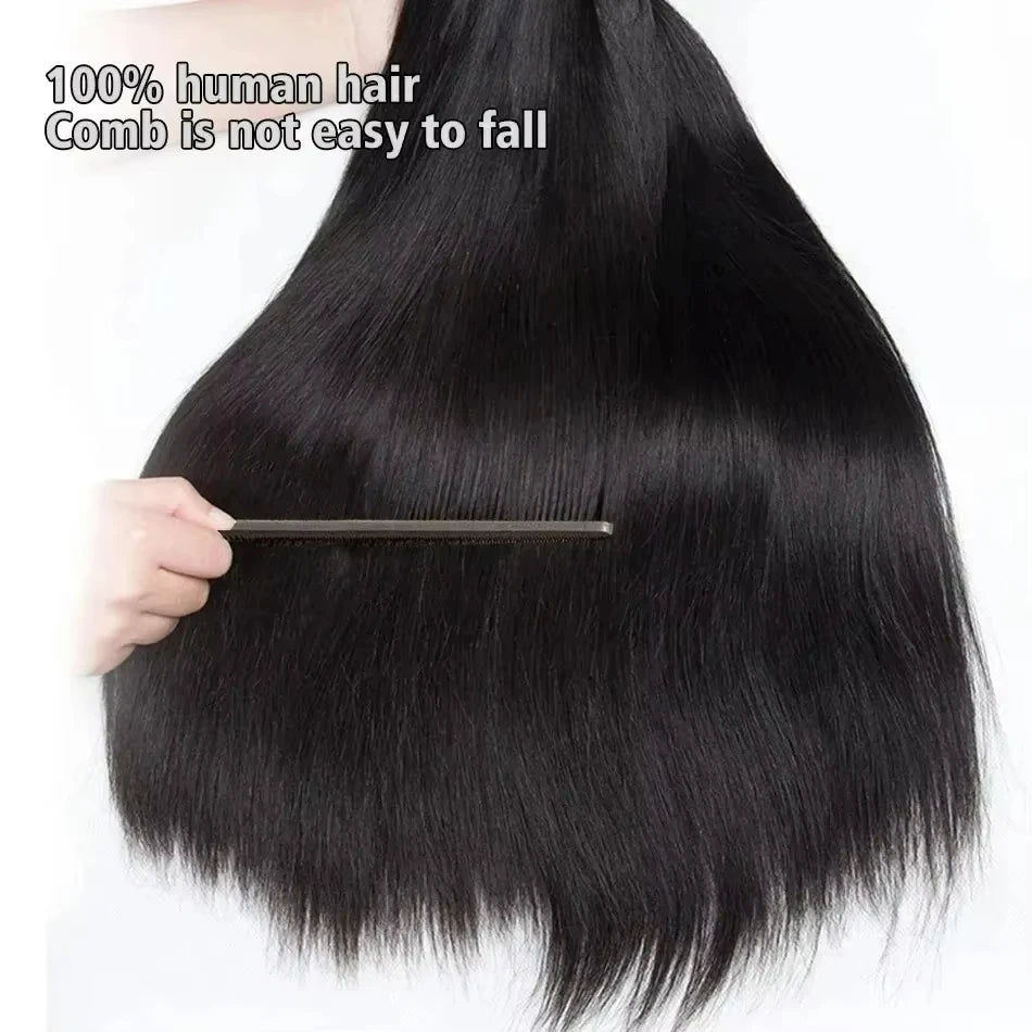 30 40 Inch Bone Straight Bundles Human Hair Bundle Unprocessed Hair 3 4 Bundle 100% Brazilian Human Hair Straight Hair Extension