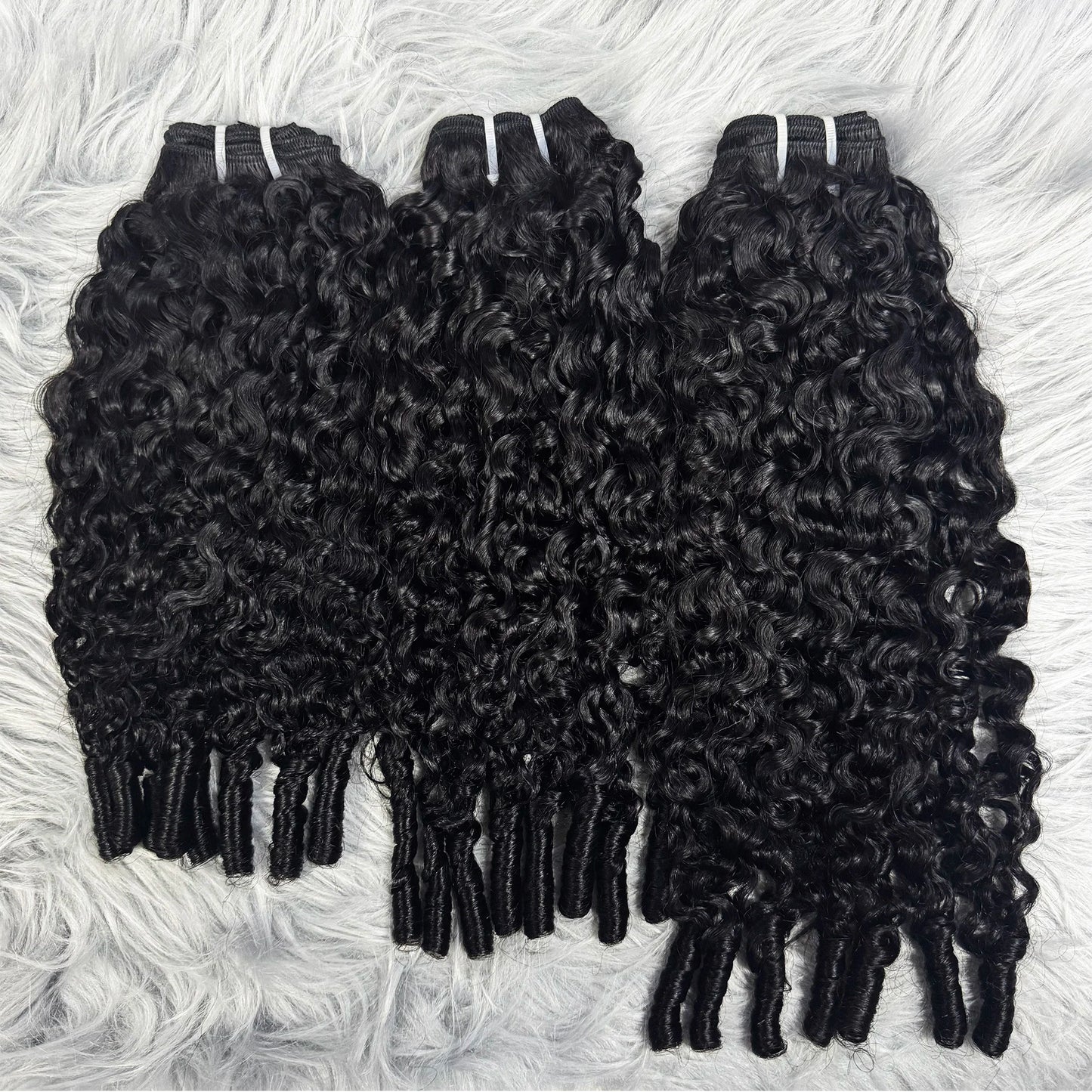 Natural Color Burmese Curly Hair Bundles Virgin Hair Bundles 100% Human Hair Bundles Raw Unprocessed Human Hair Extensions