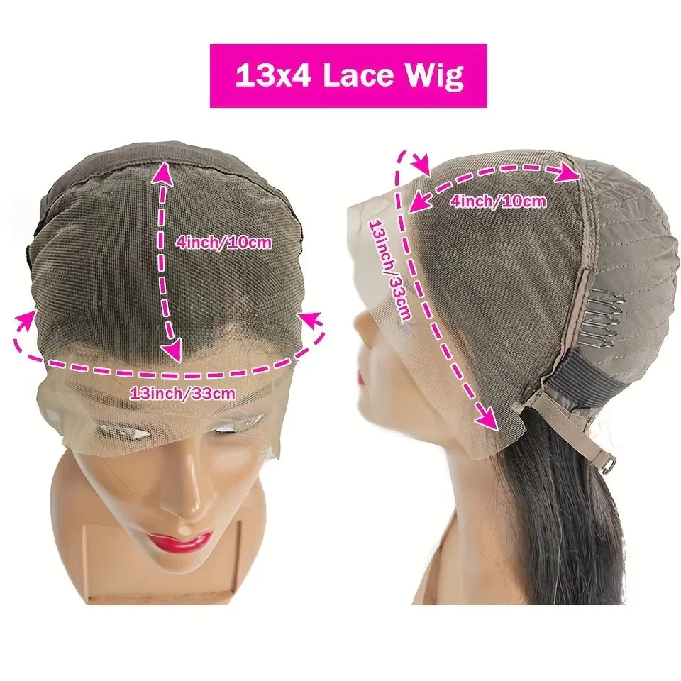 250% 13x4 Bouncy Curly Short Bob Body Wave Human Hair Wigs Hd Transparent Lace Frontal Wig Curly Hair Short Bob Wigs For Women