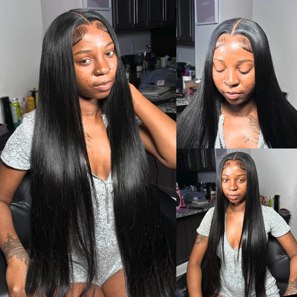 30 32 40 Inch Bundles 3/4 Pcs Bone Straight Brazilian Remy 100% Human Hair Bundles Raw Hair Extensions Tissage For Women
