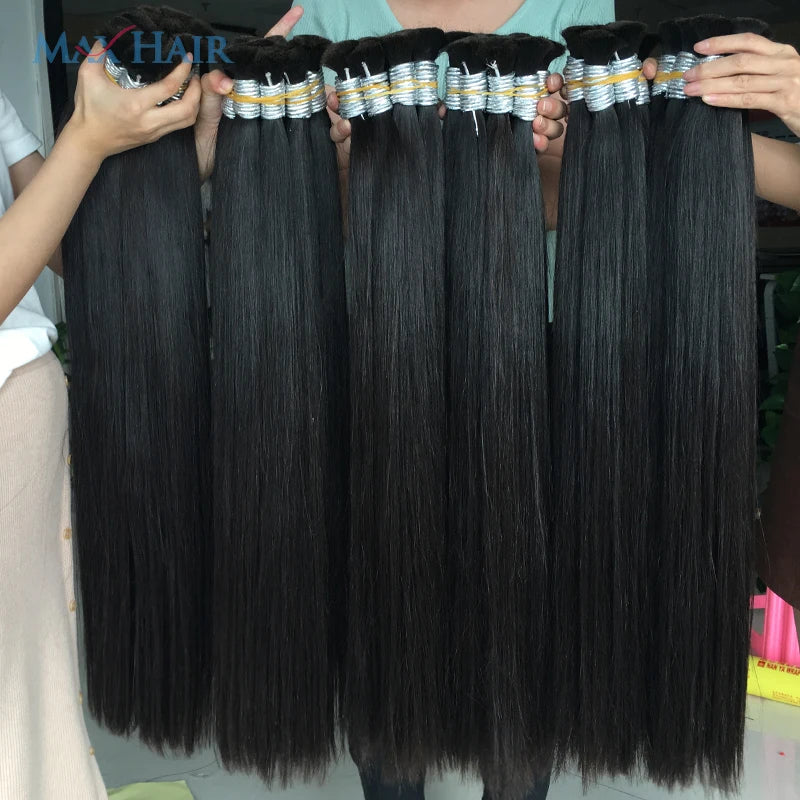 REMI Real Human Hair Extensions for Women Natural 100% Virgin Unprocessed No Weft  Straight Vietnamese Hair Extensions Original