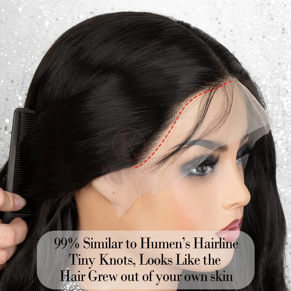 13X6 Honey Blonde Body Wave Lace Front Wig Pre Plucked Natural Hairline Synthetic Light Blonde Lace Front Wigs Glueless