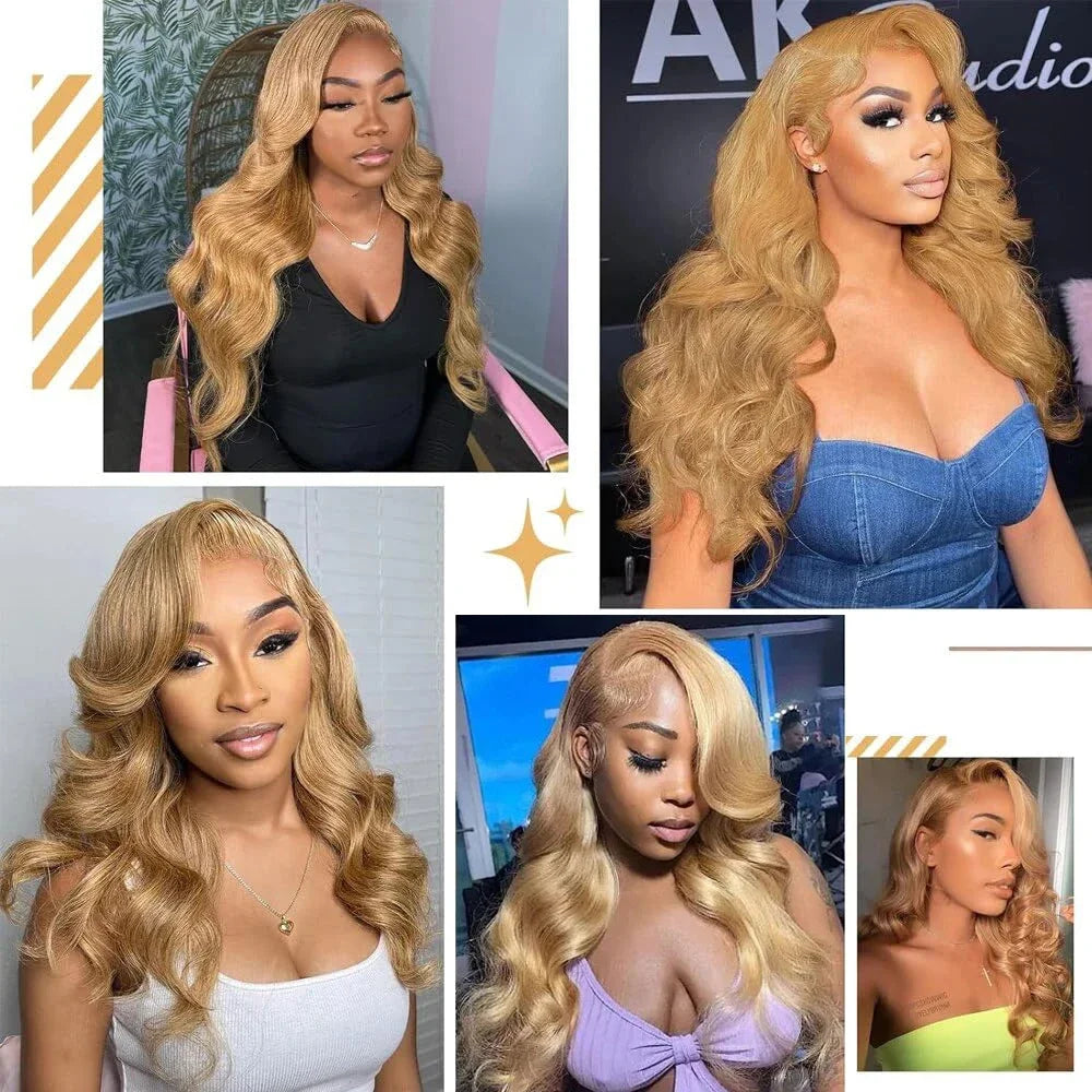 Double Weft Color 8 Ash Blonde #30 #4 Brown Pure Color Remy Human Hair Bundles Extension Body Wave Wholesale
