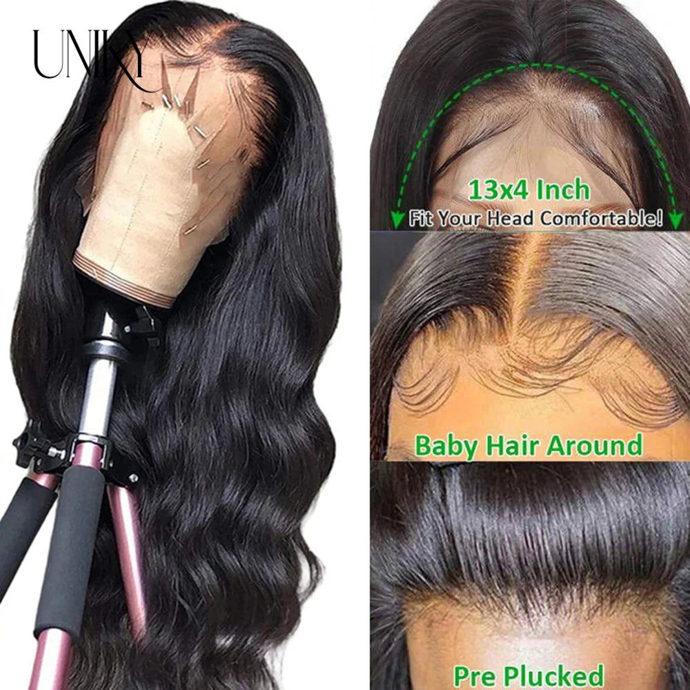 Ombre Lace Front Wig Human Hair Wigs For Women Brazilian Body Wave Lace Front Wig 13X4 Blonde Lace Frontal Wig On Sale Clearance
