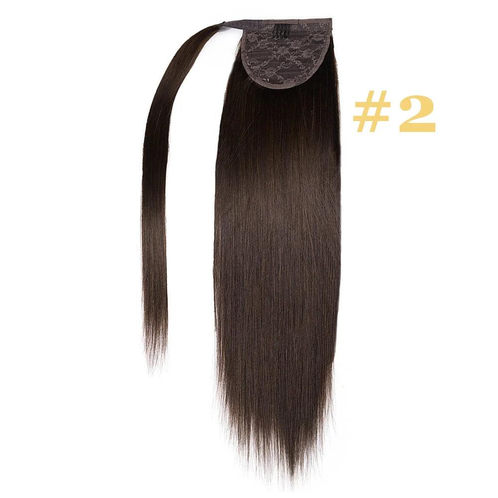 Ponytail Hair Extensions Human Hair Pony Tails Hair Extensions Human Hair Ponytail Extension Wrap Around Ponytail Human Hair