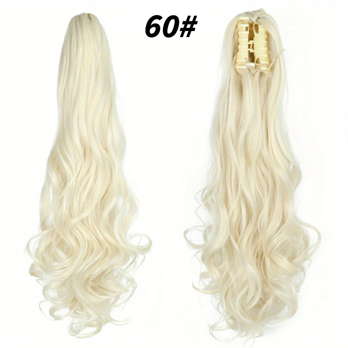 Synthetic "22"Easy-Clip Curly Ponytail Extension Transform Your Look with Instant Volume amp Glam for Stylish Caucasian Women