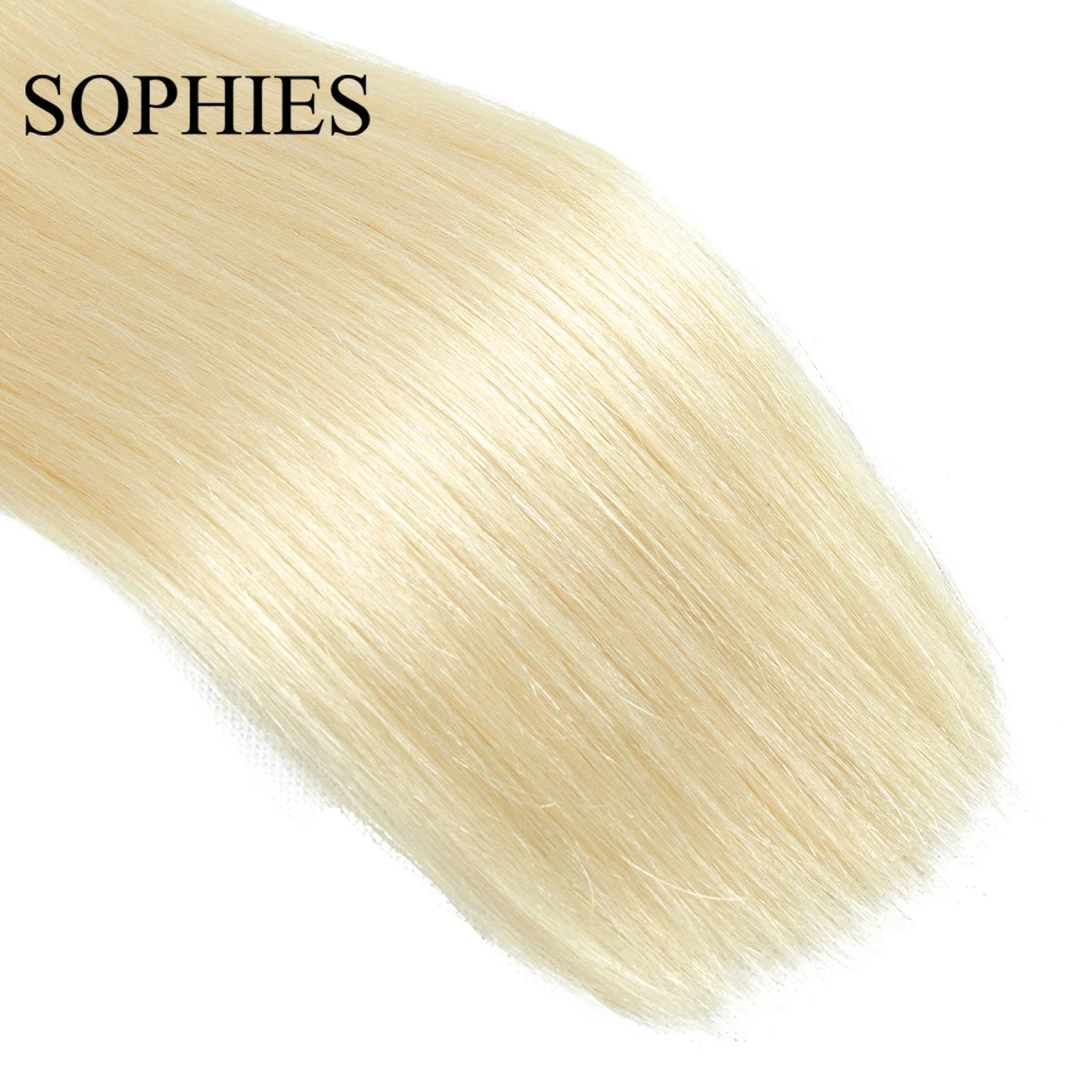 613 Blonde Straight Colored Human Hair Bundles Brazilian Hair Weave Bundles 100% Human Hair Bundles Remy Hair Extensions