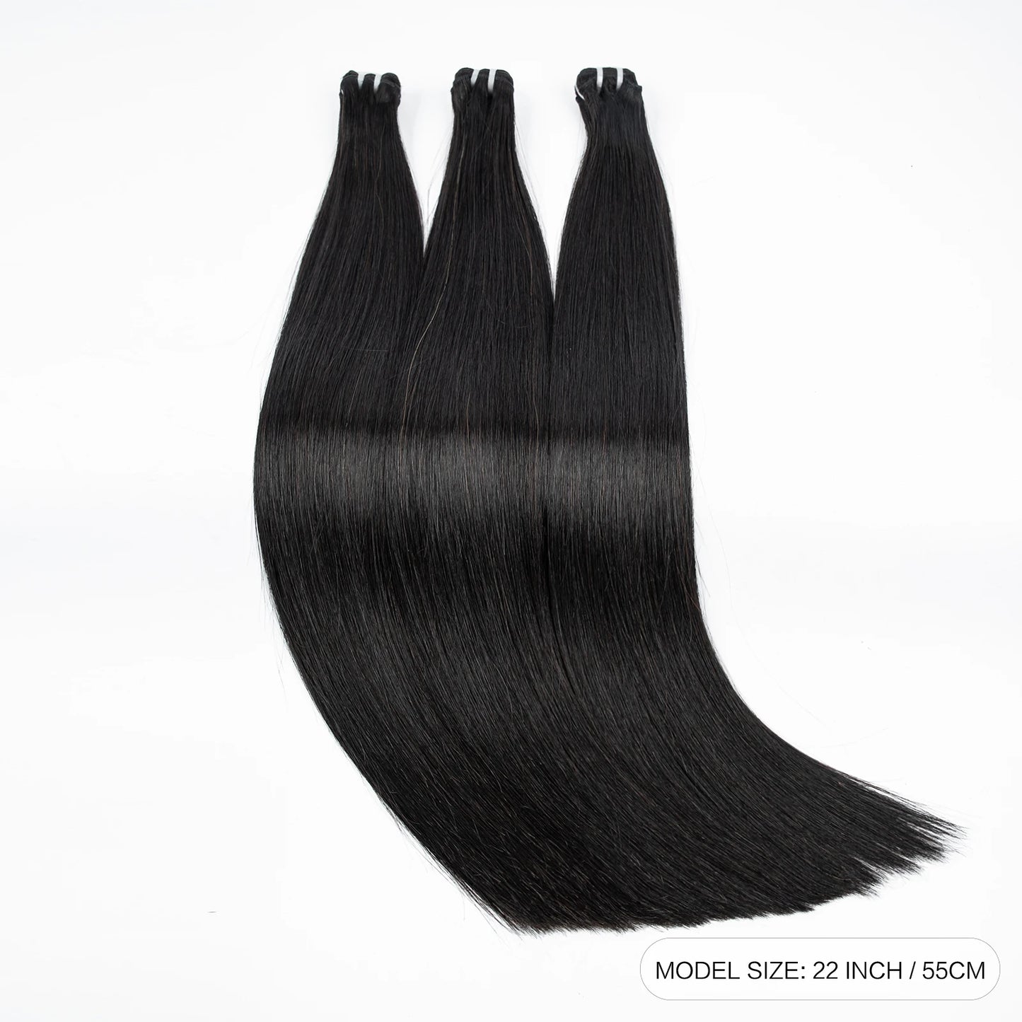 16A Double Drawn Bone Straight Raw Vietnamese Human Hair Bundles 24 26inch 100% Unprocessed Raw Virgin Hair Extensions for Women