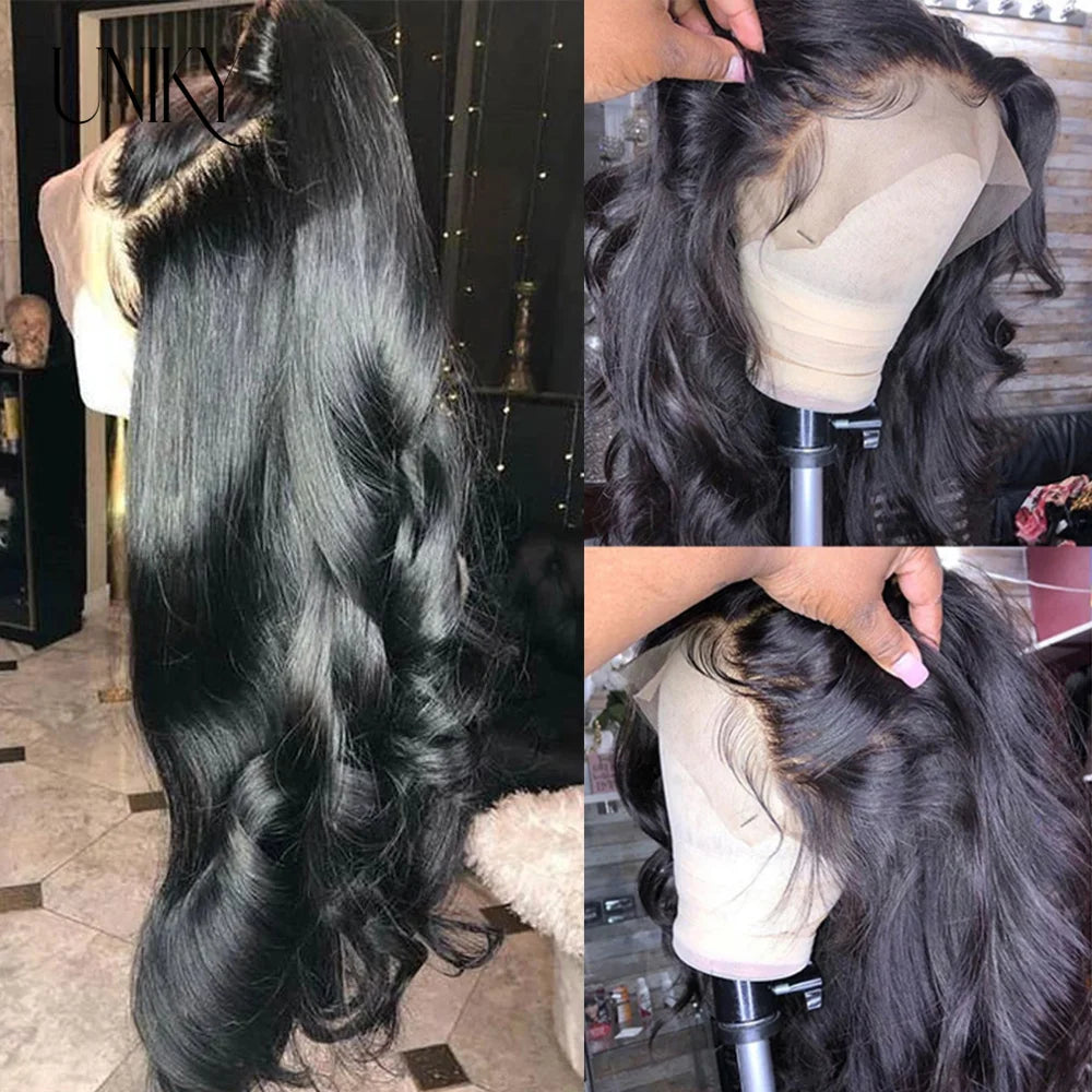 Ombre Lace Front Wig Human Hair Wigs For Women Brazilian Body Wave Lace Front Wig 13X4 Blonde Lace Frontal Wig On Sale Clearance