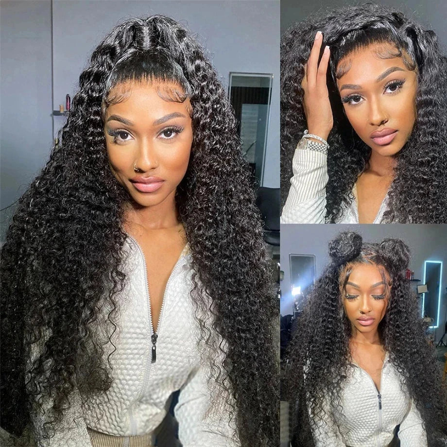 Curly Human Hair Bundles Burmese Curly Hair Bundles Deep Wave Bundles Water Wave Raw Virgin Unprocessed Extensions 1 3 4 Bundles