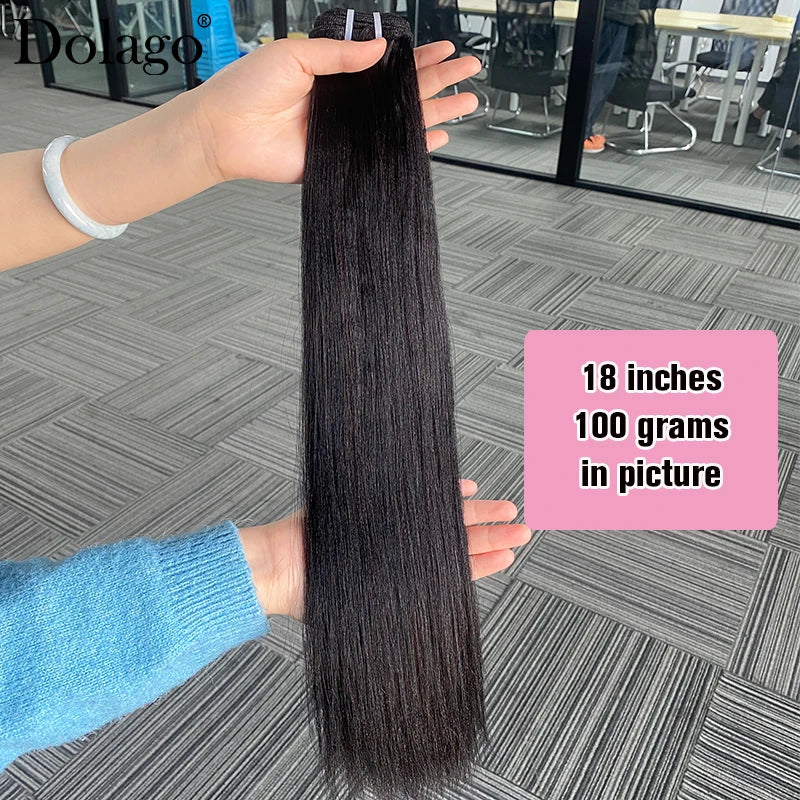 Double Drawn Hair Bundles Vietnamese Light Yaki Straight Hair Bundles 100% Human Hair Extensions Raw Hair 3 4 Bundles Weaving