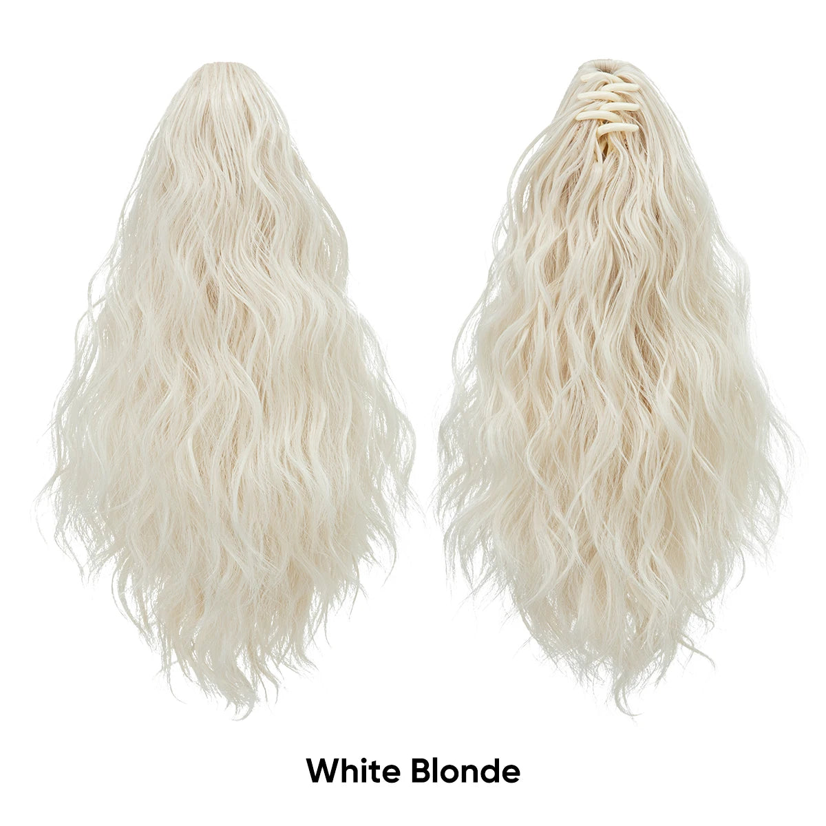 13Inch Premium Synthetic Curly Claw Clip In Ponytail Blonde Brown Short Hairpiece Fake Hair False Pigtail Hair Extensions P064