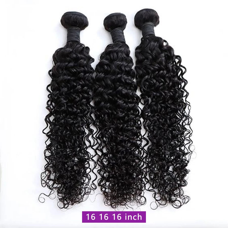 20 22 inch Water Wave Bundles Brazilian Raw Human Hair Bundles Top Quality Thick Hair Bundles Weaving Delivery 3 to 5 Days
