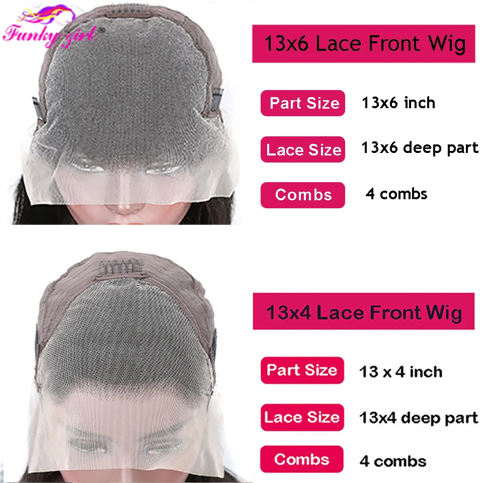 100% Burmese Human Hair Kinky Straight Wigs Transparent Lace 13x6 Lace Frontal Wigs Preplucked Hairline Lace Closure Wigs Cheap
