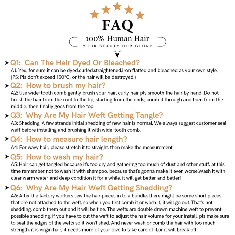 Ali Queen Hair Brazilian Straight Raw Virgin Hair Natural Color One Donor Human Hair Weft 8" to 28" Double Drawn Hair Bundle