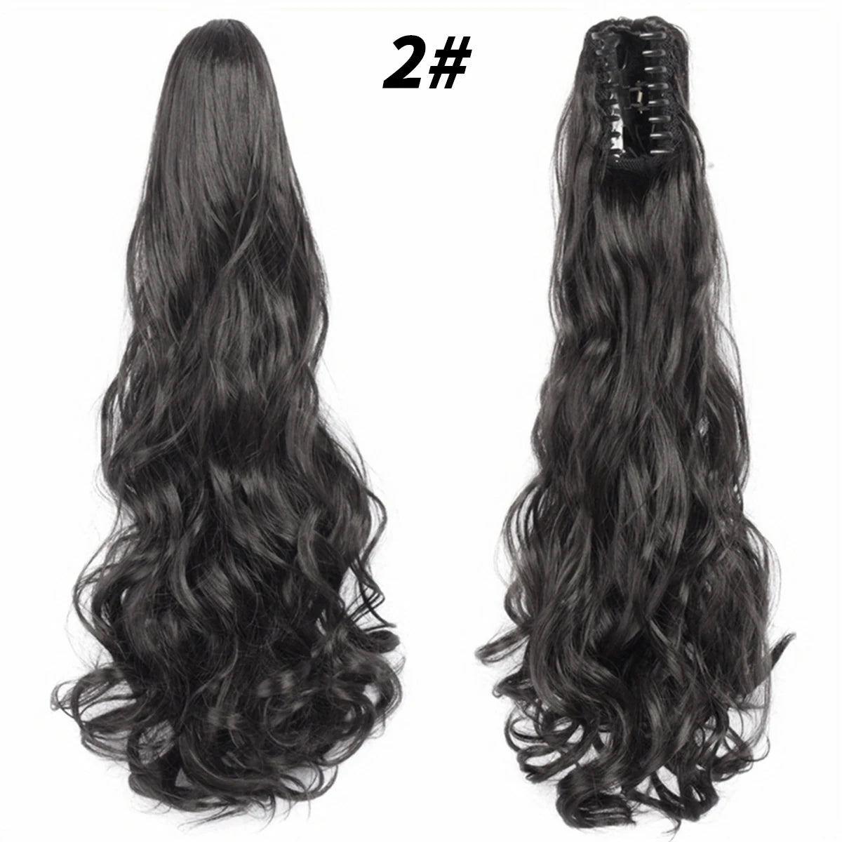 Synthetic "22"Easy-Clip Curly Ponytail Extension Transform Your Look with Instant Volume amp Glam for Stylish Caucasian Women