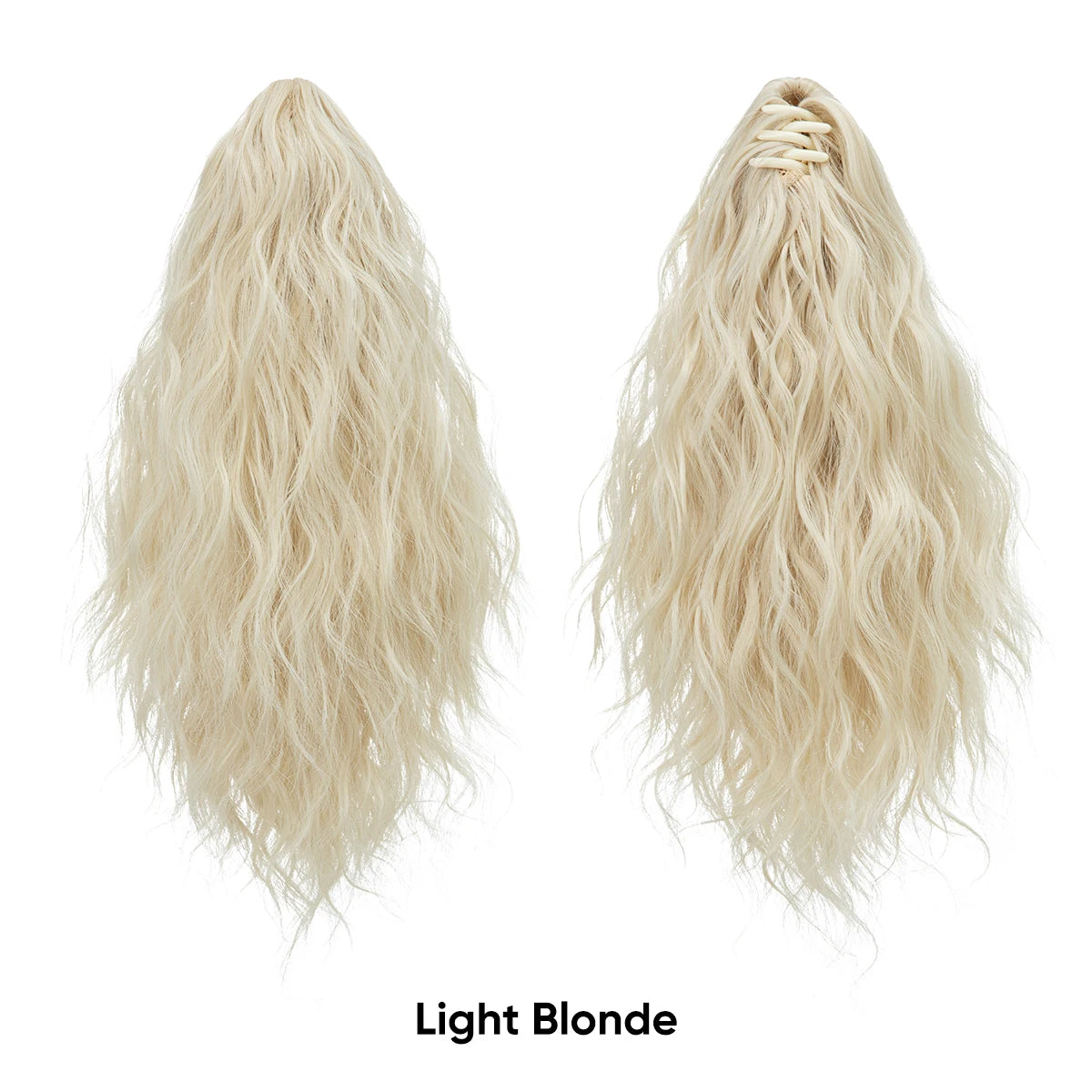 13Inch Premium Synthetic Curly Claw Clip In Ponytail Blonde Brown Short Hairpiece Fake Hair False Pigtail Hair Extensions P064