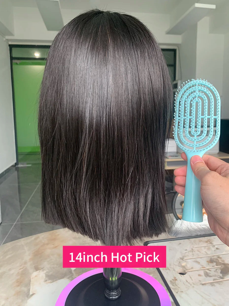 250% 10A Raw Vietnamese Transparent Lace Frontal Wig Human Hair 13x4 13x6 Bob Preplucked Bleached Knots Human Hair Wig for Women