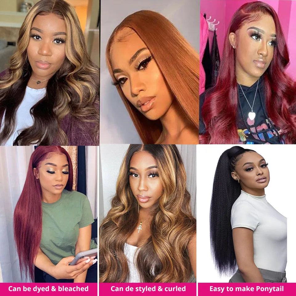 Tissage Straight Hair Bundles 18 20 22 Inch Natural Human Hair Brazilian Weave 10A Human Hair Extensions Delivery 3 Day France