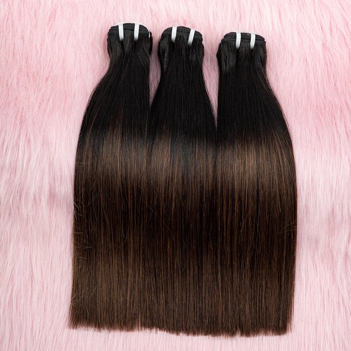 V Beauty Raw Hair Bundles Double Weft Virgin Human Hair Honey Color Bone Straight Unprocessed 16A Grade Double Drawn Extensions