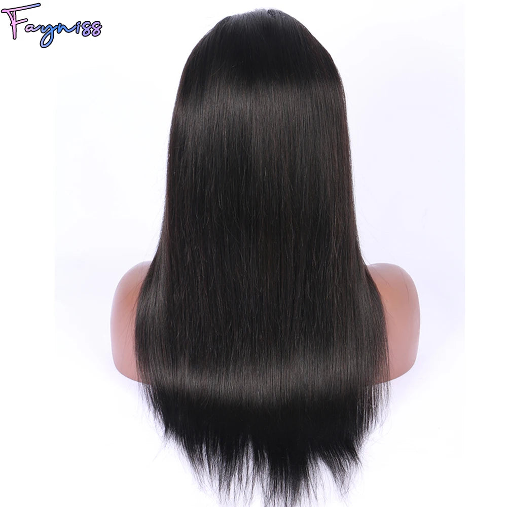 13x6 Lace Frontal Wigs Human Hair For Women Pre Plucked Straight Human Hair Wig 13X4 Lace Front Human Hair Wig For Women