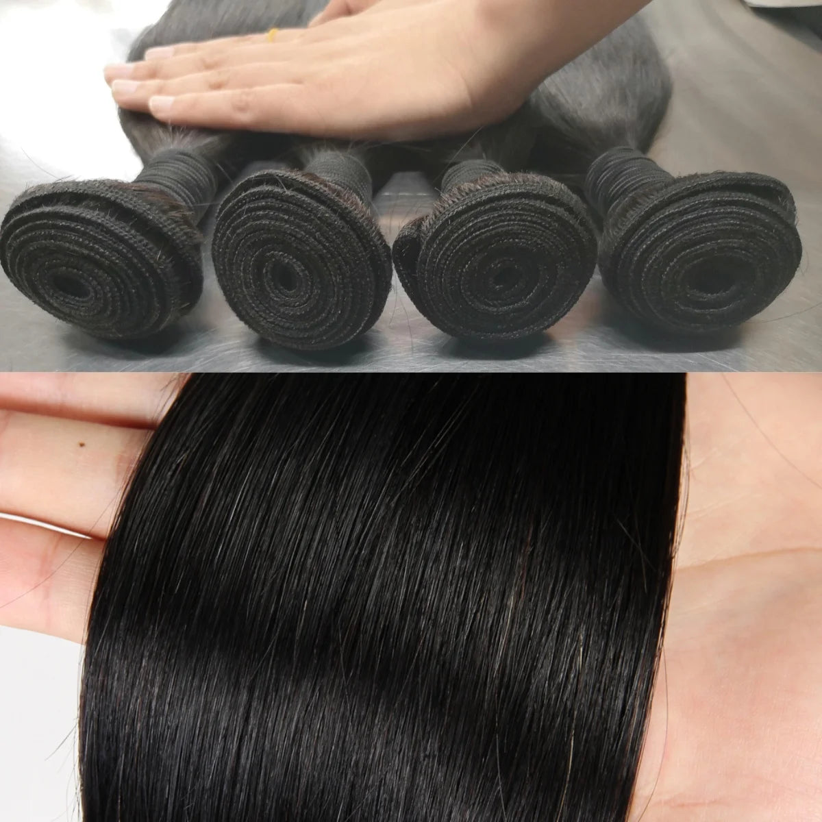 50g Bone Staight Human Hair Extensions Bundles 100% Human Hair Weaving 24 26 28 30 Inch Natural Black Brazilian Virgin Hair