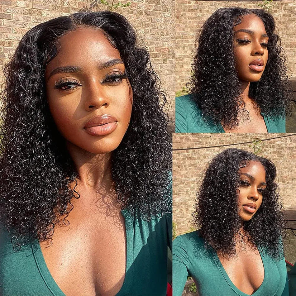 Short Cheap Afro Kinky Curly Hair 3Bundles Deal Raw Brazilian Hair 100% Virgin Human Hair Weave Extension Natural Color 100G/PCS