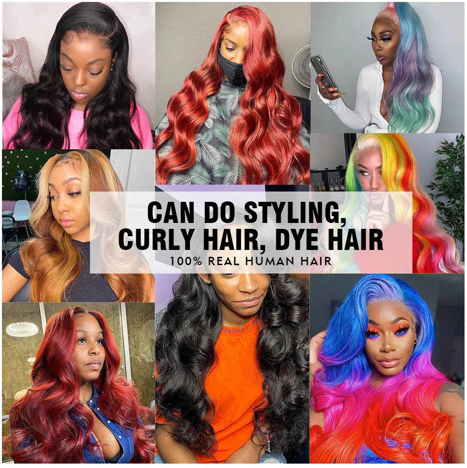 30 32 Inch Body Wave 3 4 Bundles Brazilian Unprocessed Human Hair Bundles 100% Loose Wavy Doule Drawn Bundles Weave Extensions