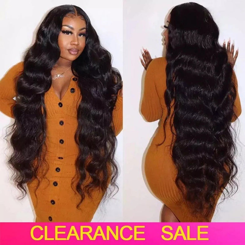 Uropean And American Women's Front Lace Chemical Fiber Wig