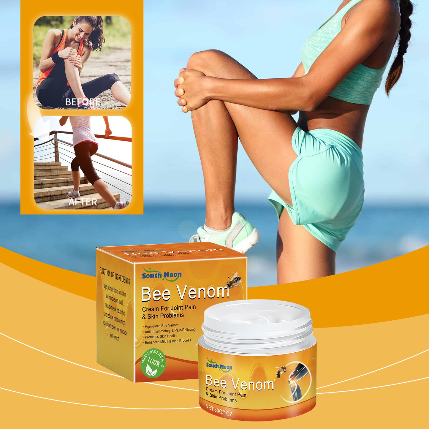 Massage Relieve Joint Discomfort Care Cream