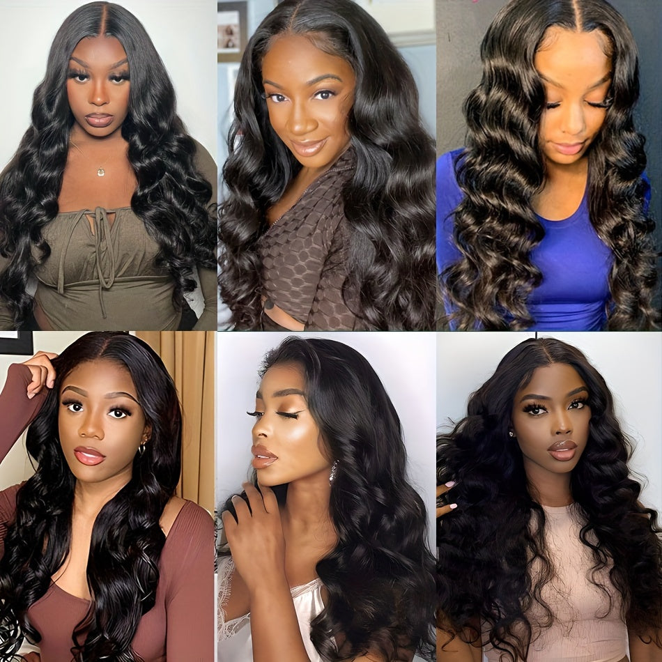 Brazilian 4 Bundles Virgin Human Hair Loose Wave 4 Bundles Unprocessed 100% Human Hair Bundles Loose Curly Weave Natural Color Hair Extensions