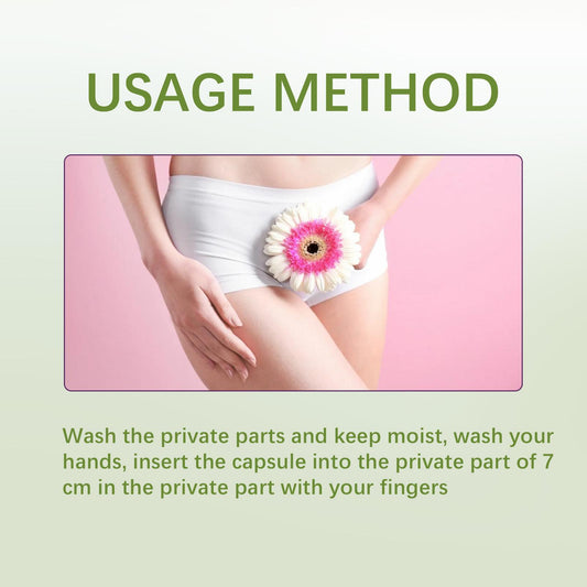 Feminine Care Gentle Cleansing Deodorant Anti-itching Firming Capsules
